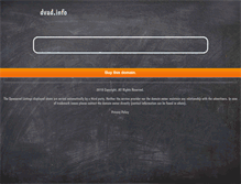 Tablet Screenshot of dvad.info